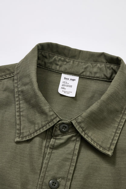 "BACK SATEEN"  ユーティリティシャツ