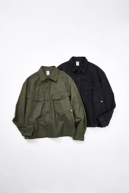 "BACK SATEEN"  ユーティリティシャツ