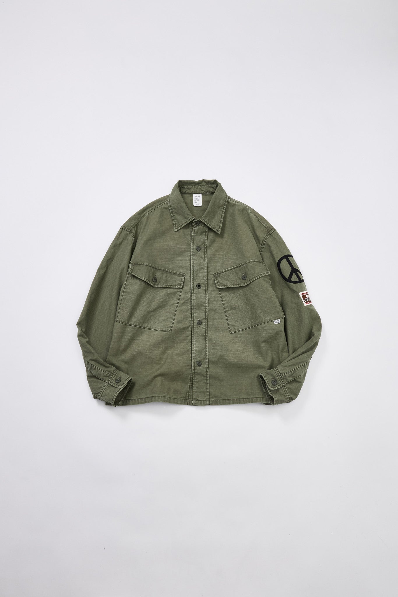 【先行予約】"BACK SATEEN"  ユーティリティシャツ／CRAFTSMAN VIBES ONLY 2026