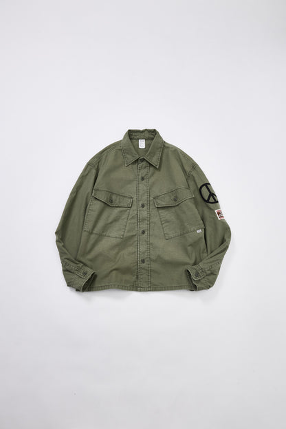 【先行予約】"BACK SATEEN"  ユーティリティシャツ／CRAFTSMAN VIBES ONLY 2026