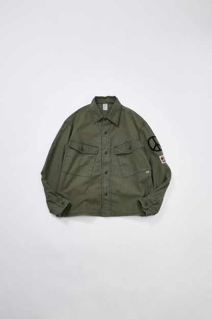 【先行予約】"BACK SATEEN"  ユーティリティシャツ／CRAFTSMAN VIBES ONLY 2026