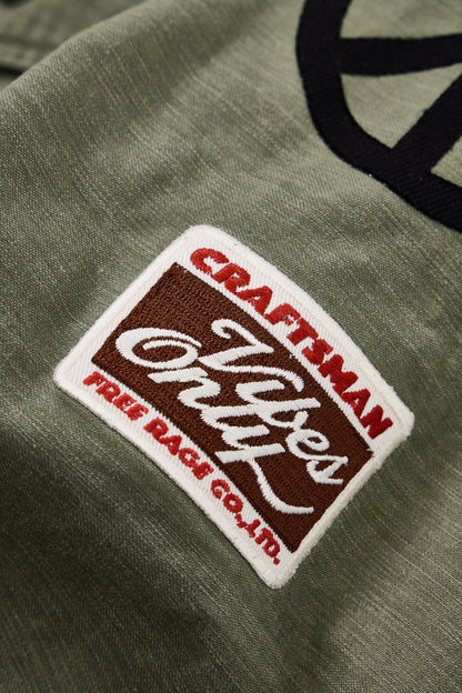 【先行予約】"BACK SATEEN"  ユーティリティシャツ／CRAFTSMAN VIBES ONLY 2026