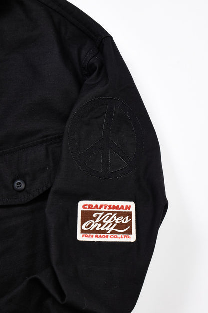 【先行予約】"BACK SATEEN"  ユーティリティシャツ／CRAFTSMAN VIBES ONLY 2026