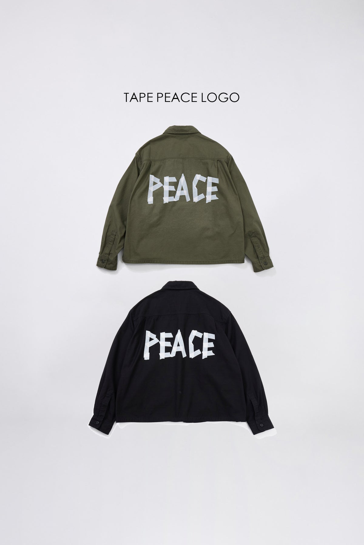 "BACK SATEEN"  ユーティリティシャツ／CUSTOM ver,