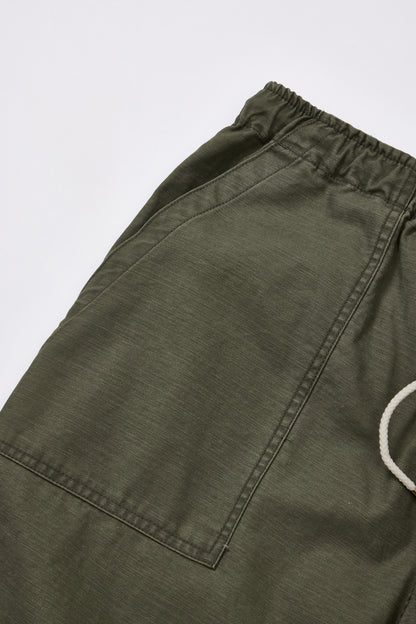"BACK SATEEN" ユーティリティーイージーパンツ