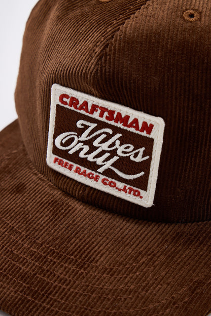【先行予約】コーデュロイ6パネルキャップ／CRAFTSMAN VIBES ONLY 2026