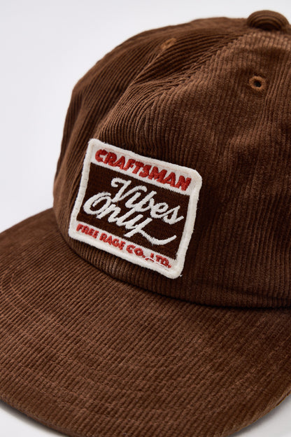 【先行予約】コーデュロイ6パネルキャップ -One Year Later ver,-／CRAFTSMAN VIBES ONLY 2026