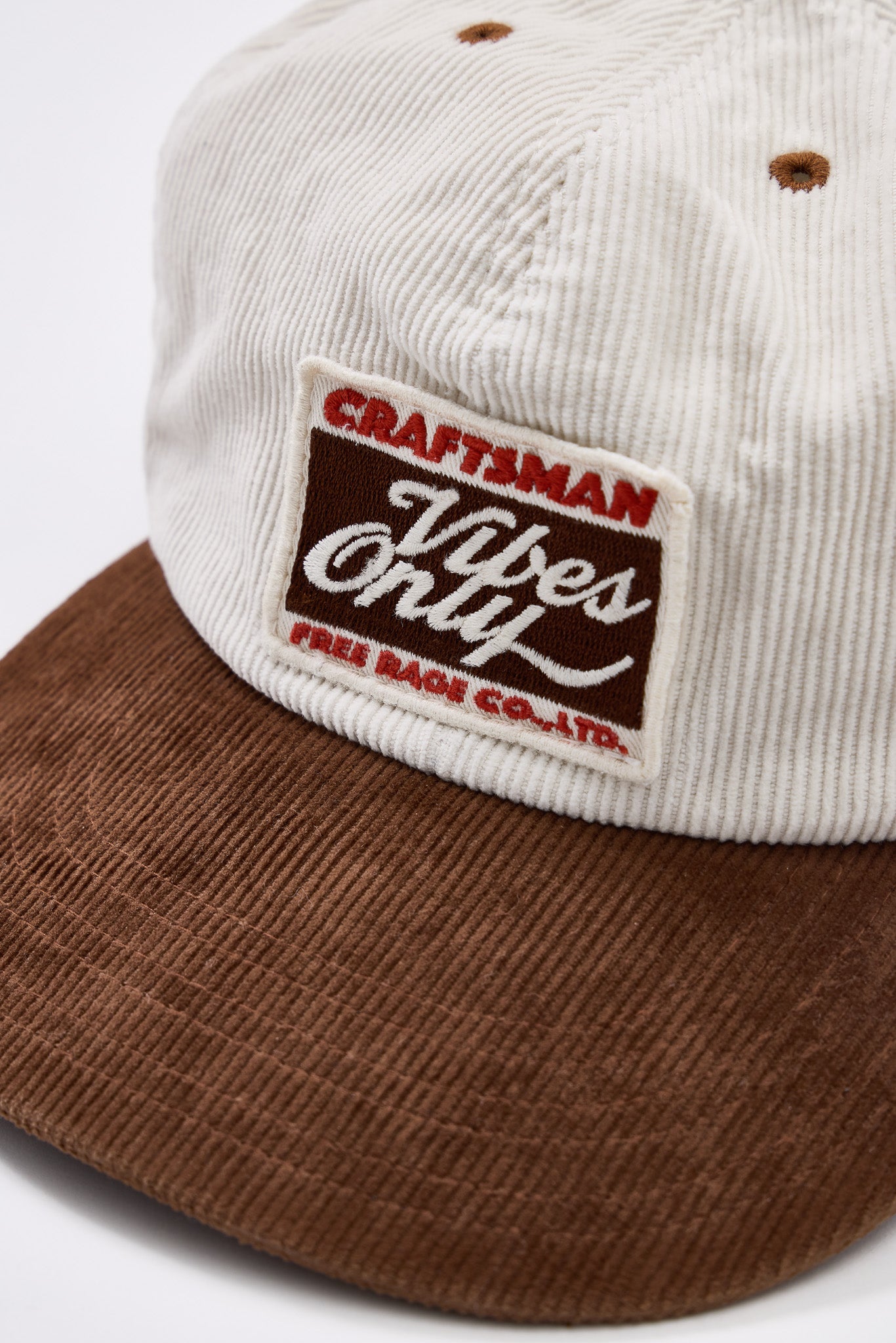【先行予約】コーデュロイ6パネルキャップ -One Year Later ver,-／CRAFTSMAN VIBES ONLY 2026