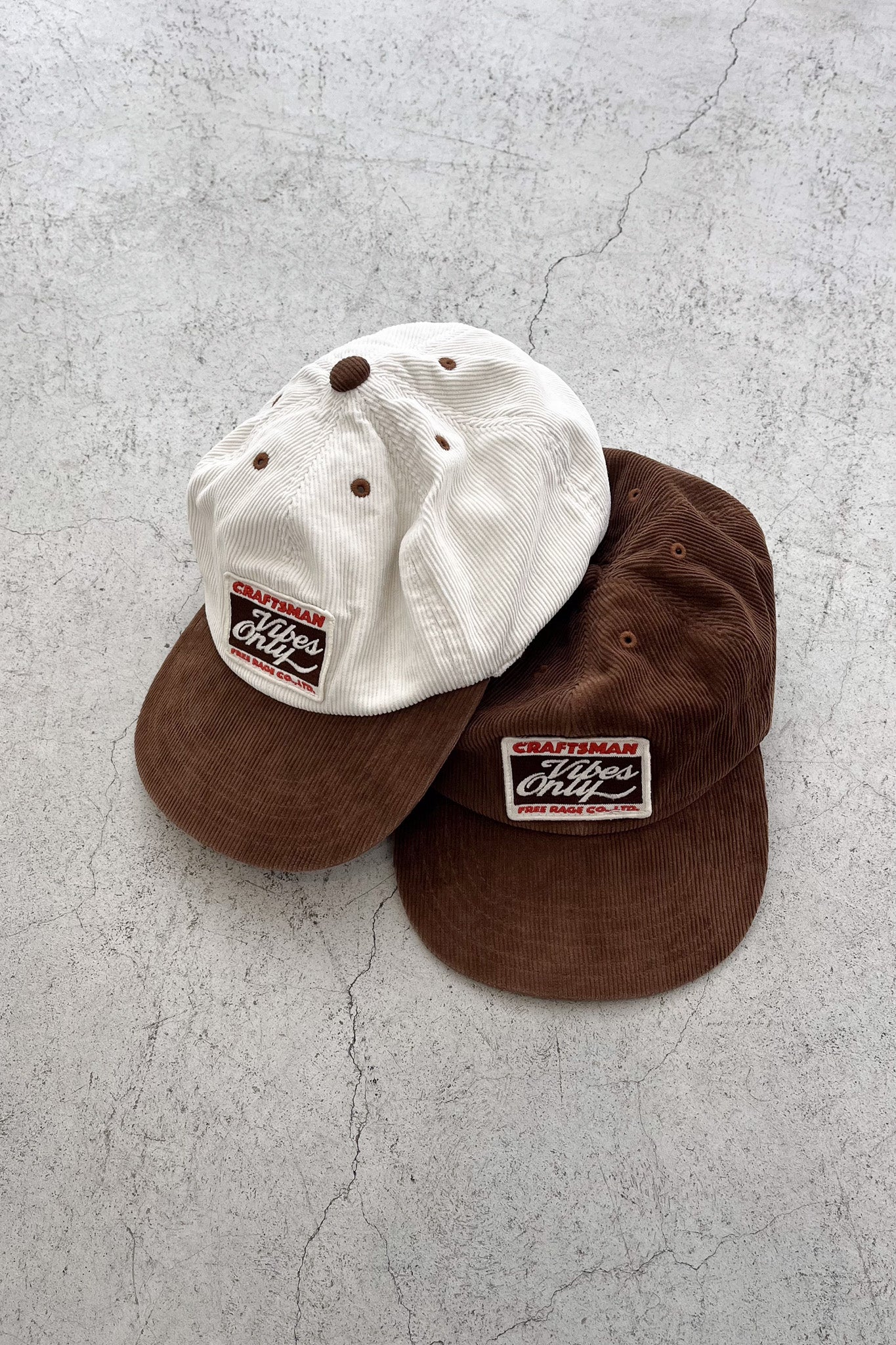 【先行予約】コーデュロイ6パネルキャップ -One Year Later ver,-／CRAFTSMAN VIBES ONLY 2026