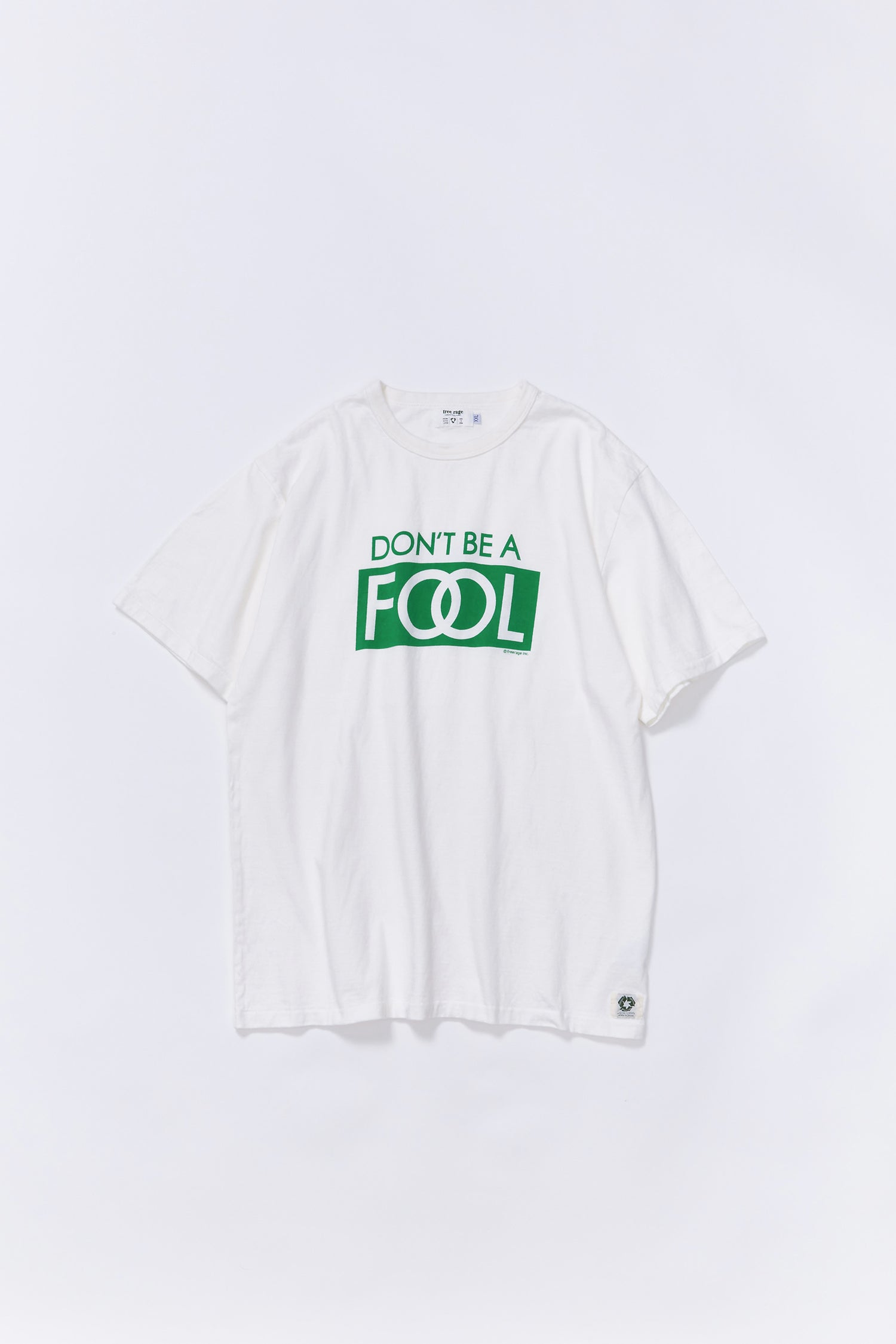 &quot;FOOL&quot; リサイクルコットンTee