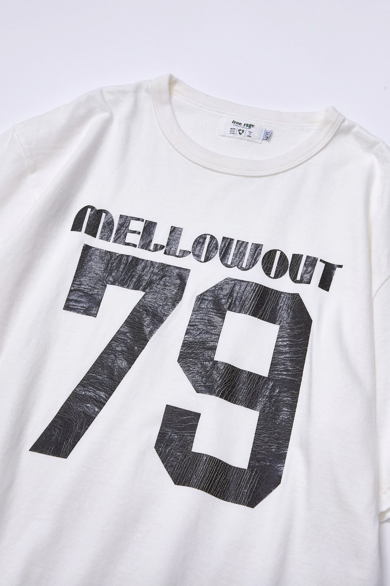 &quot;MELLOW OUT&quot; リサイクルコットンTee