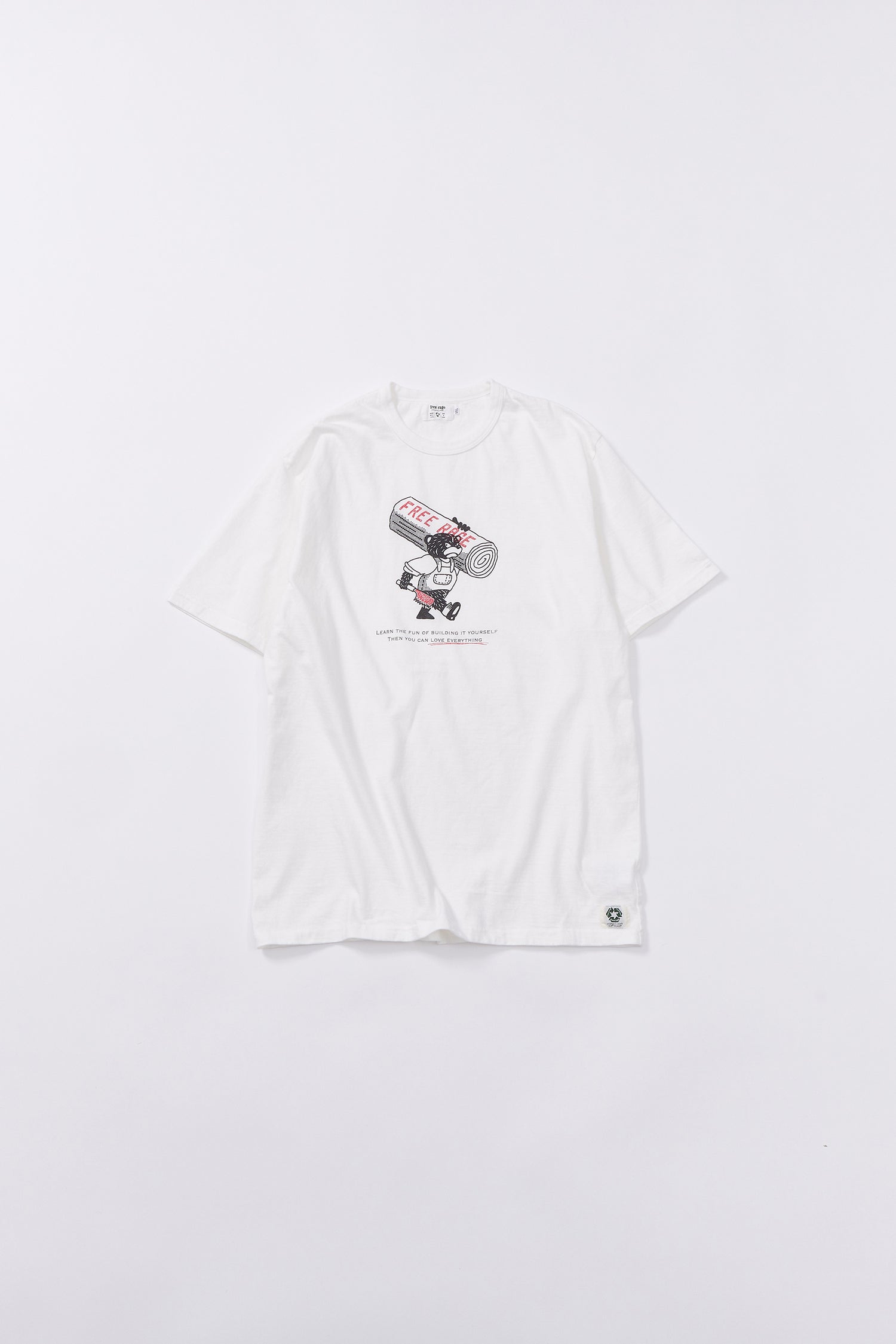 &quot;BUILDING IT YOURSELF&quot; リサイクルコットンTee