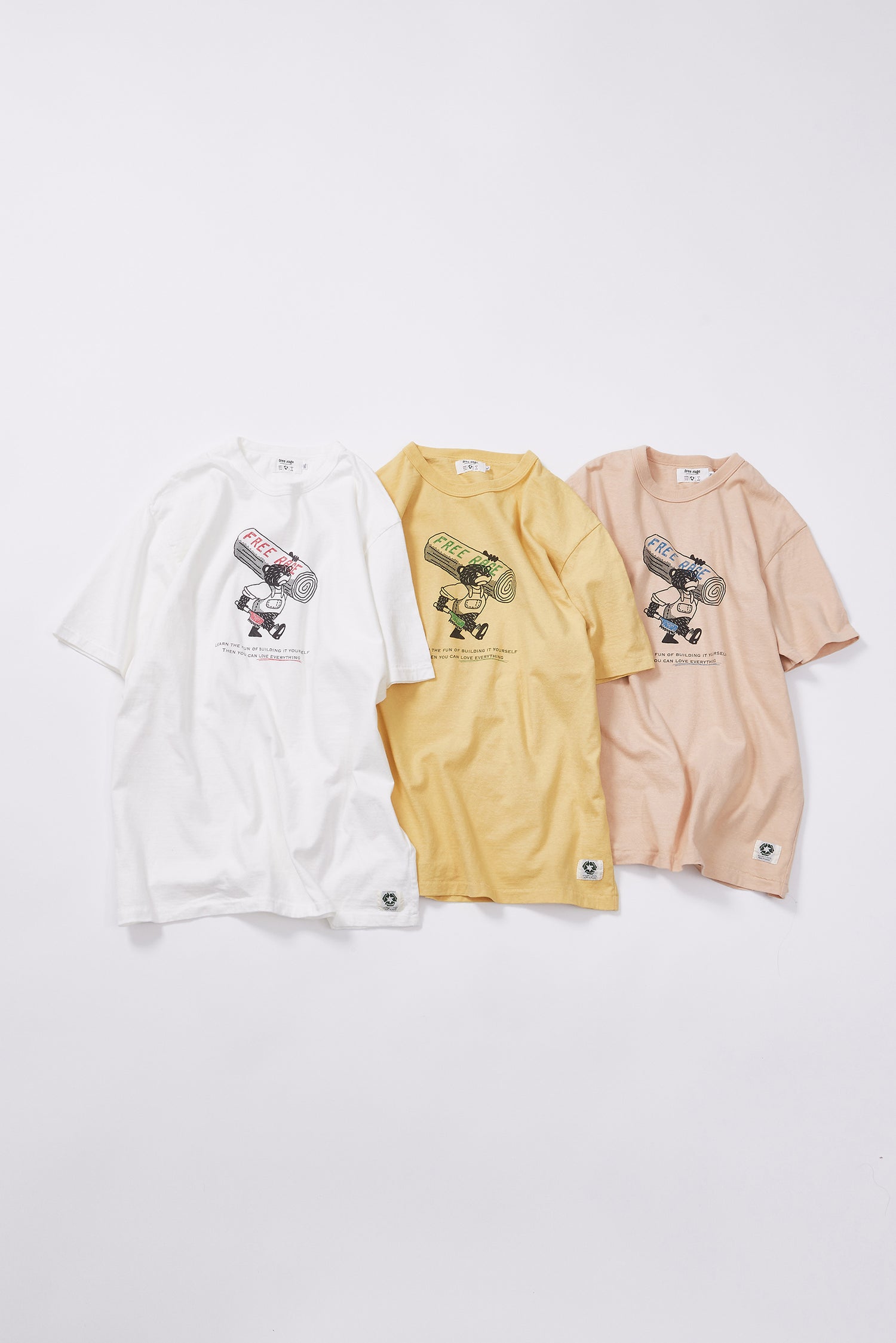 &quot;BUILDING IT YOURSELF&quot; リサイクルコットンTee