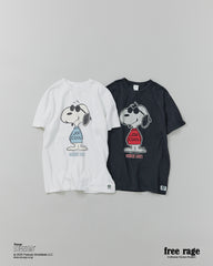 【PEANUTS×free rage】JOE COOL リサイクルコットン半袖Tシャツ