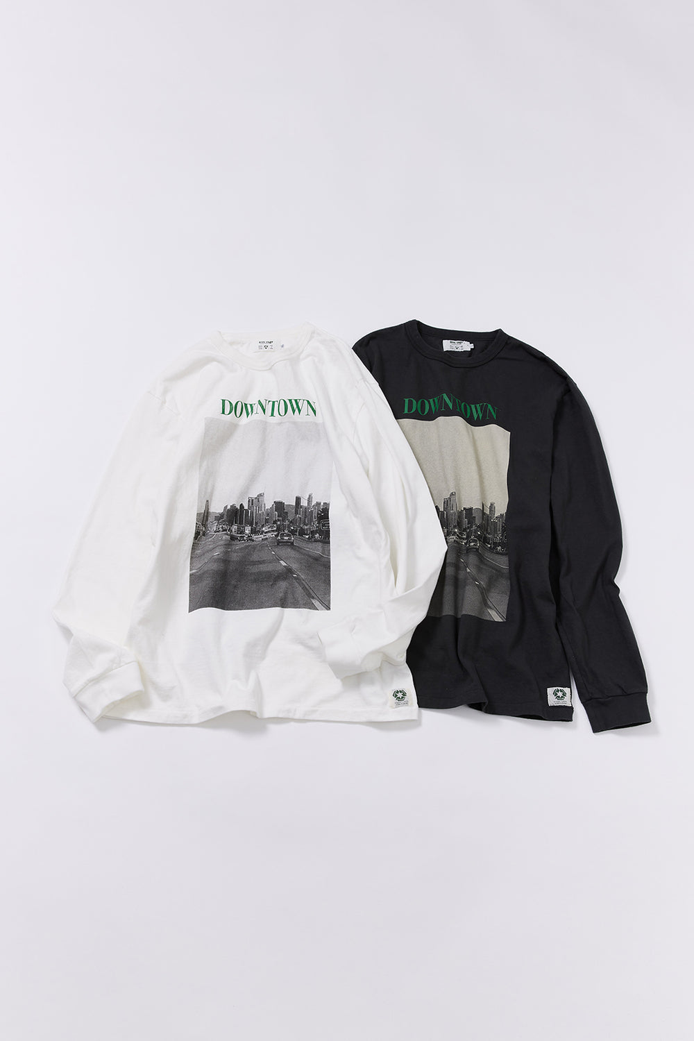 "DOWNTOWN" リサイクルコットンTee