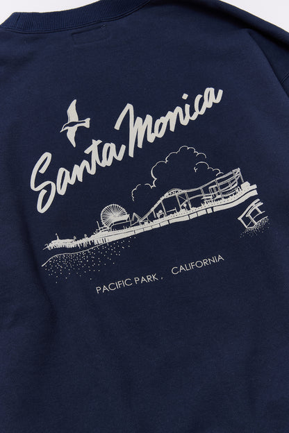 &quot;Santa Monica&quot; クラシッククルースウェット