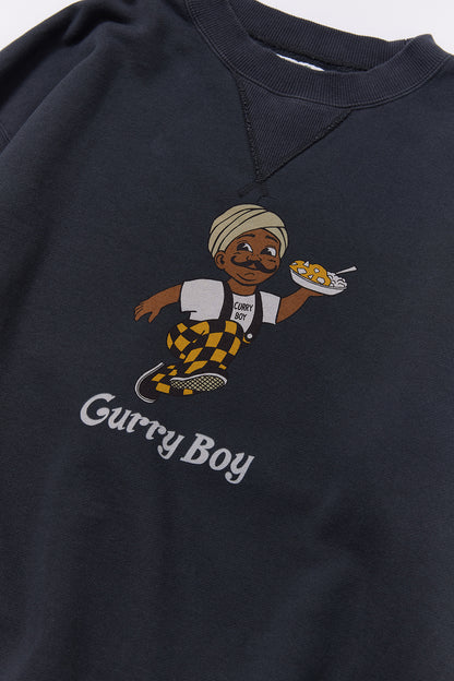 &quot;Curry Boy&quot; クラシッククルースウェット