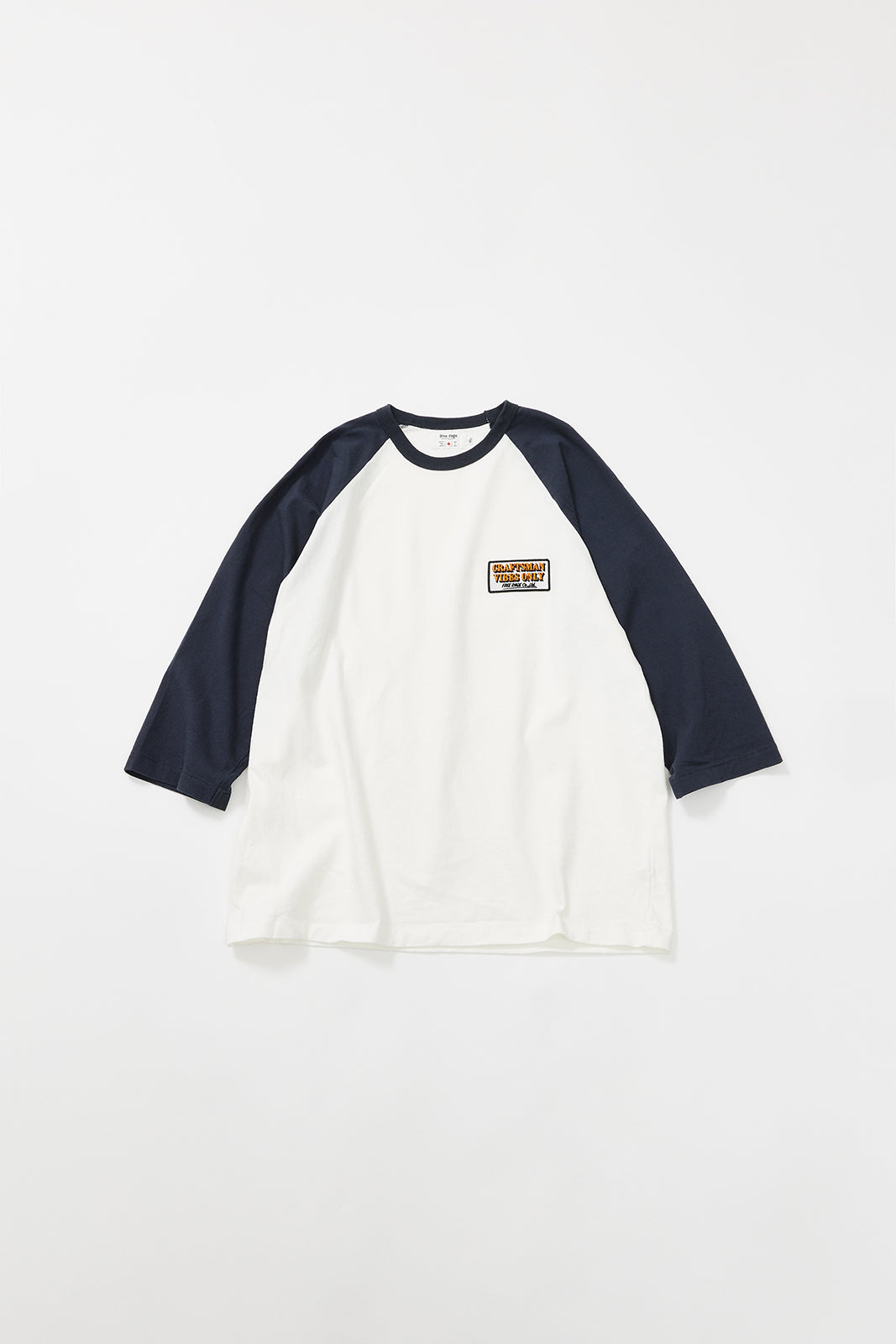 &quot;CRAFTSMAN VIBES ONLY&quot; ラグラン七部袖Tee