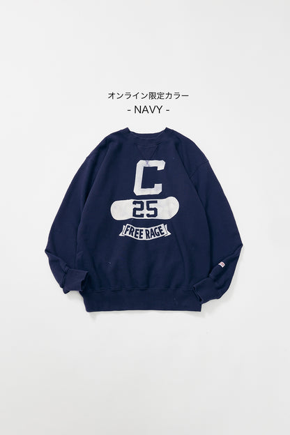 &quot;Hand Stamp&quot;  ハンドクラフトスウェット／CRAFTSMAN VIBES ONLY