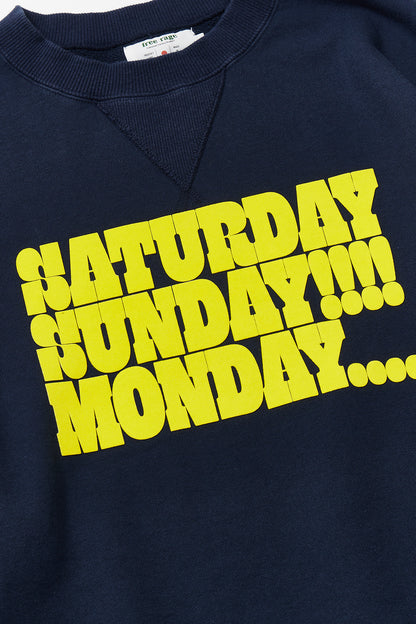 &quot;WEEKEND&quot; クラシッククルースウェット