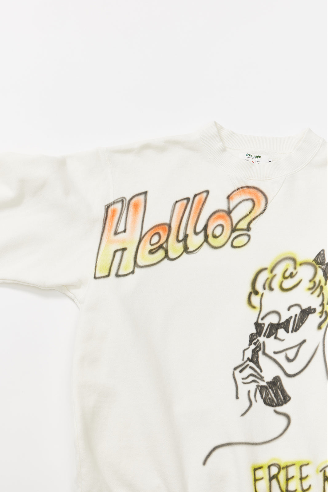 &quot;Hand Air Brush&quot;  ハンドクラフトスウェット／CRAFTSMAN VIBES ONLY