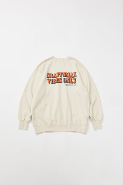 &quot;CRAFTSMAN VIBES ONLY&quot; クラシッククルースウェット