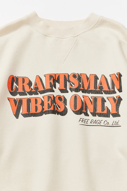 &quot;CRAFTSMAN VIBES ONLY&quot; クラシッククルースウェット