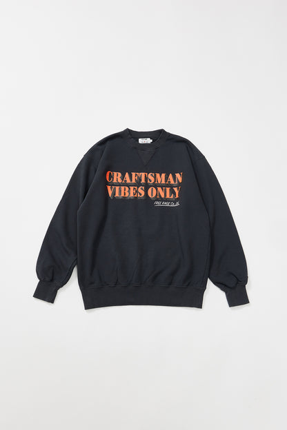 &quot;CRAFTSMAN VIBES ONLY&quot; クラシッククルースウェット