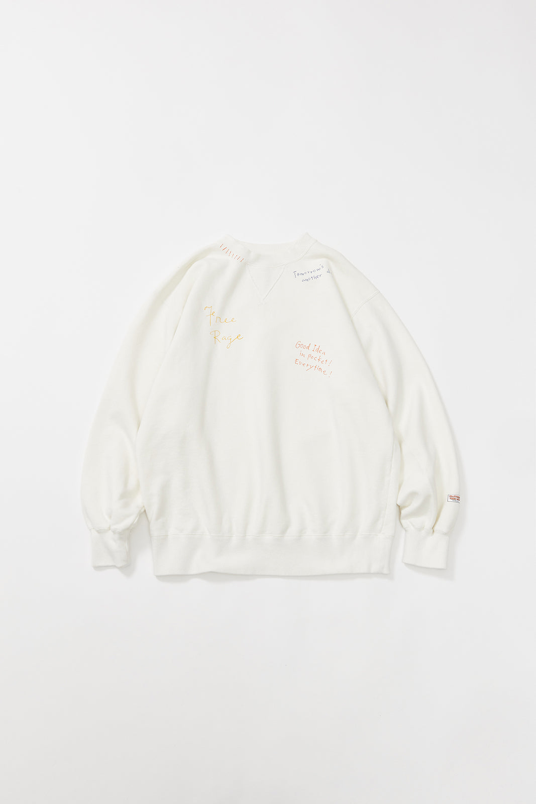 クラシッククルースウェット -Hand Paint-／CRAFTSMAN VIBES ONLY