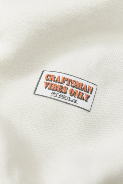 クラシッククルースウェット -Hand Paint-／CRAFTSMAN VIBES ONLY