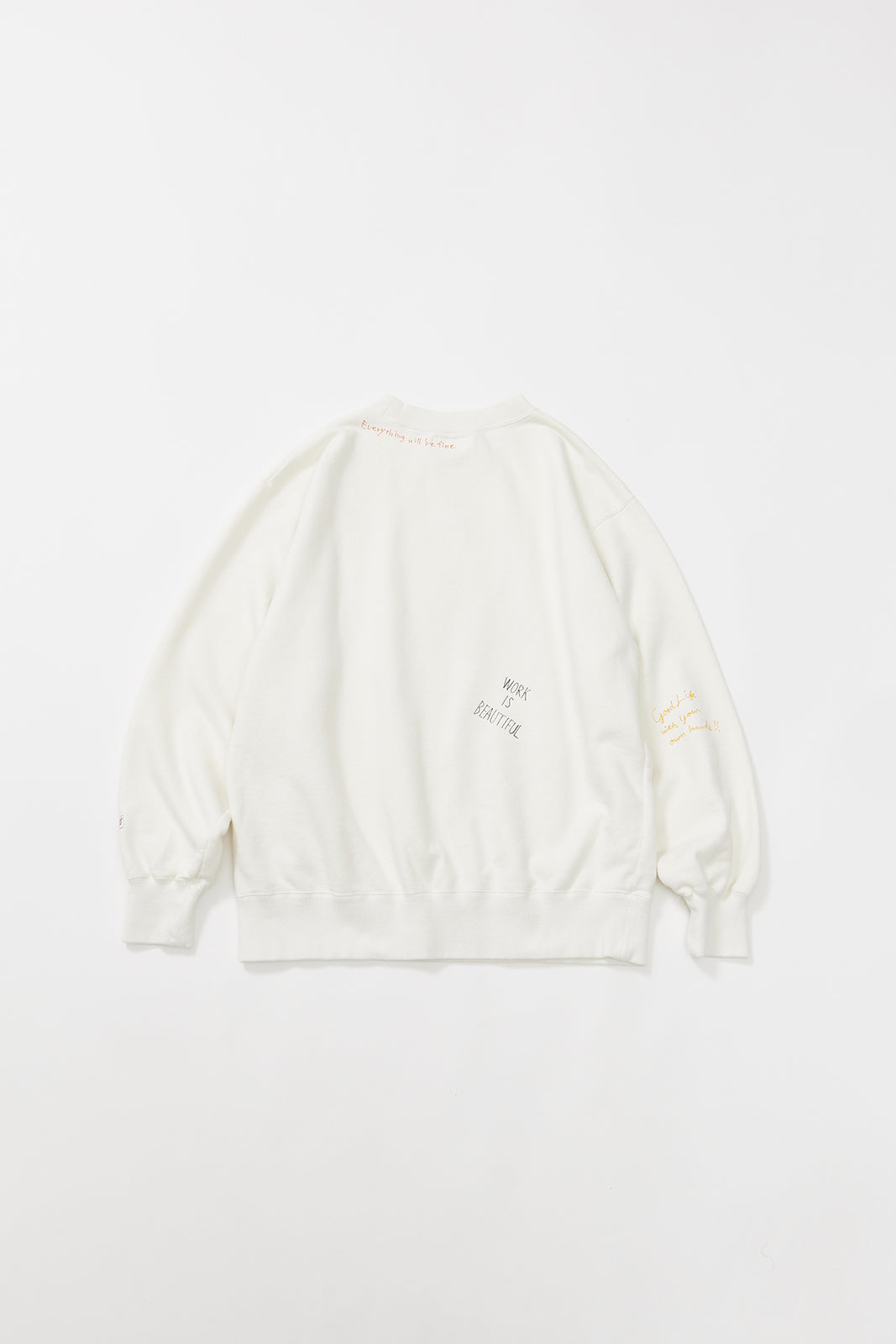 クラシッククルースウェット -Hand Paint-／CRAFTSMAN VIBES ONLY