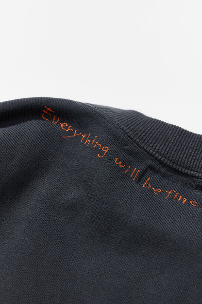 クラシッククルースウェット -Hand Paint-／CRAFTSMAN VIBES ONLY