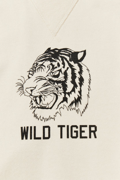 &quot;WILD TIGER&quot; クラシッククルースウェット