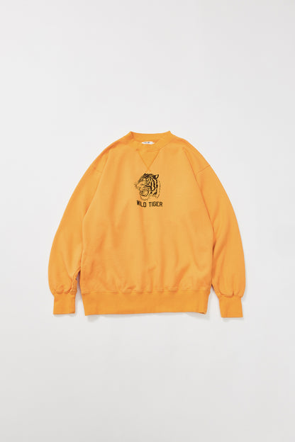 &quot;WILD TIGER&quot; クラシッククルースウェット