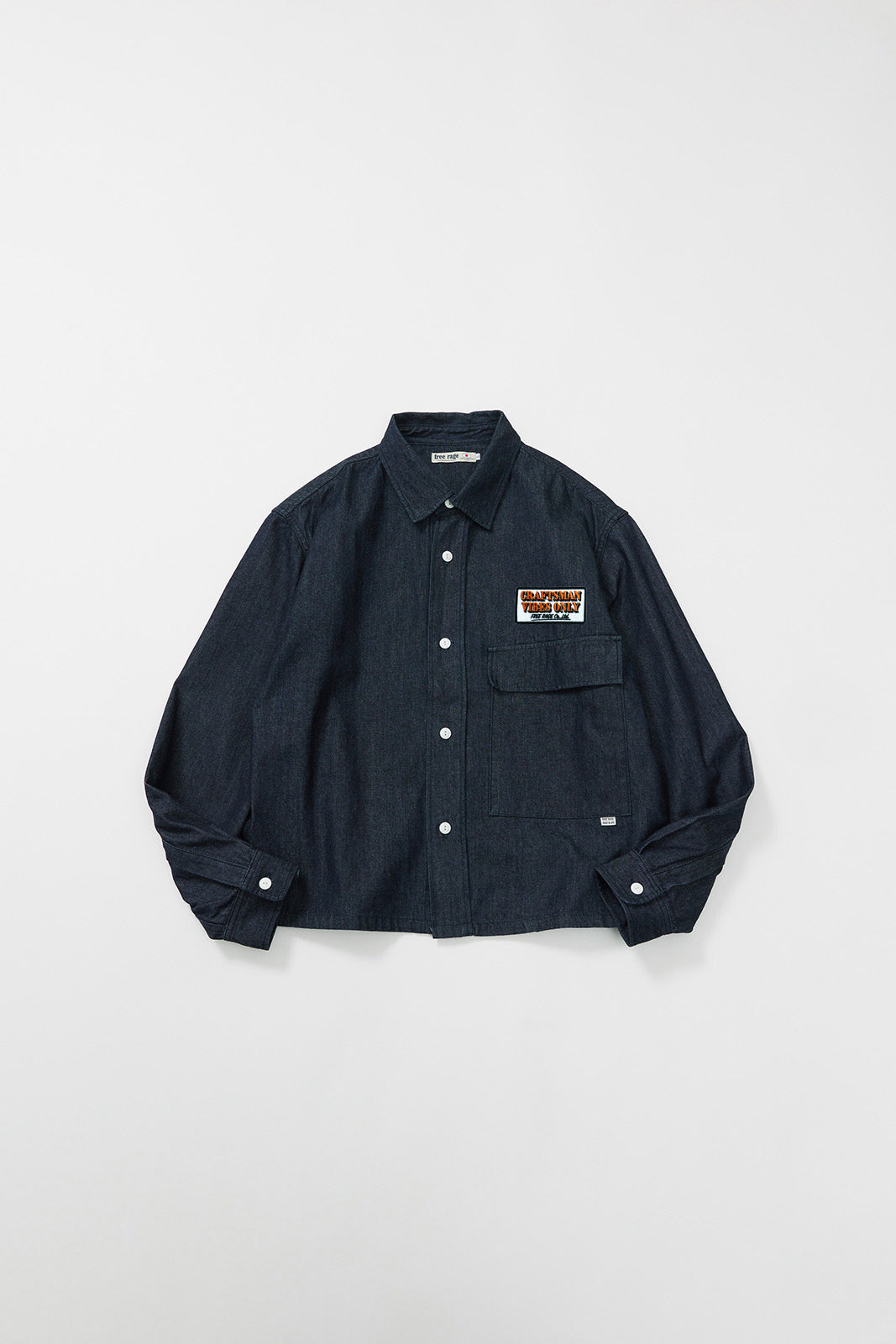 【先行予約限定】&quot;CRAFTSMAN VIBES ONLY&quot; 10ozデニムCPOシャツ