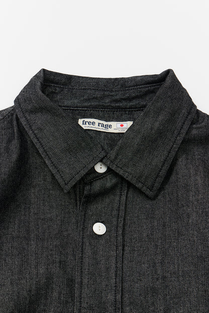 【先行予約限定】&quot;CRAFTSMAN VIBES ONLY&quot; 10ozデニムCPOシャツ