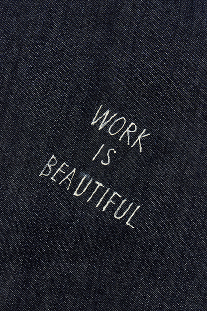 &quot;10oz DENIM&quot; CPOシャツ -Hand Paint-／CRAFTSMAN VIBES ONLY