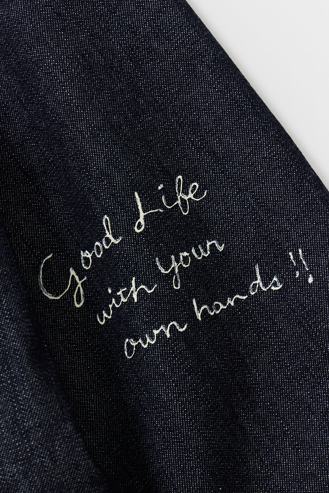 &quot;10oz DENIM&quot; CPOシャツ -Hand Paint-／CRAFTSMAN VIBES ONLY
