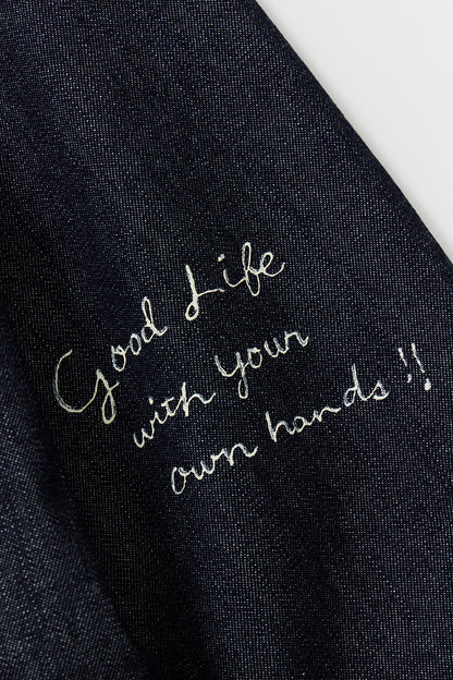 &quot;10oz DENIM&quot; CPOシャツ -Hand Paint-／CRAFTSMAN VIBES ONLY