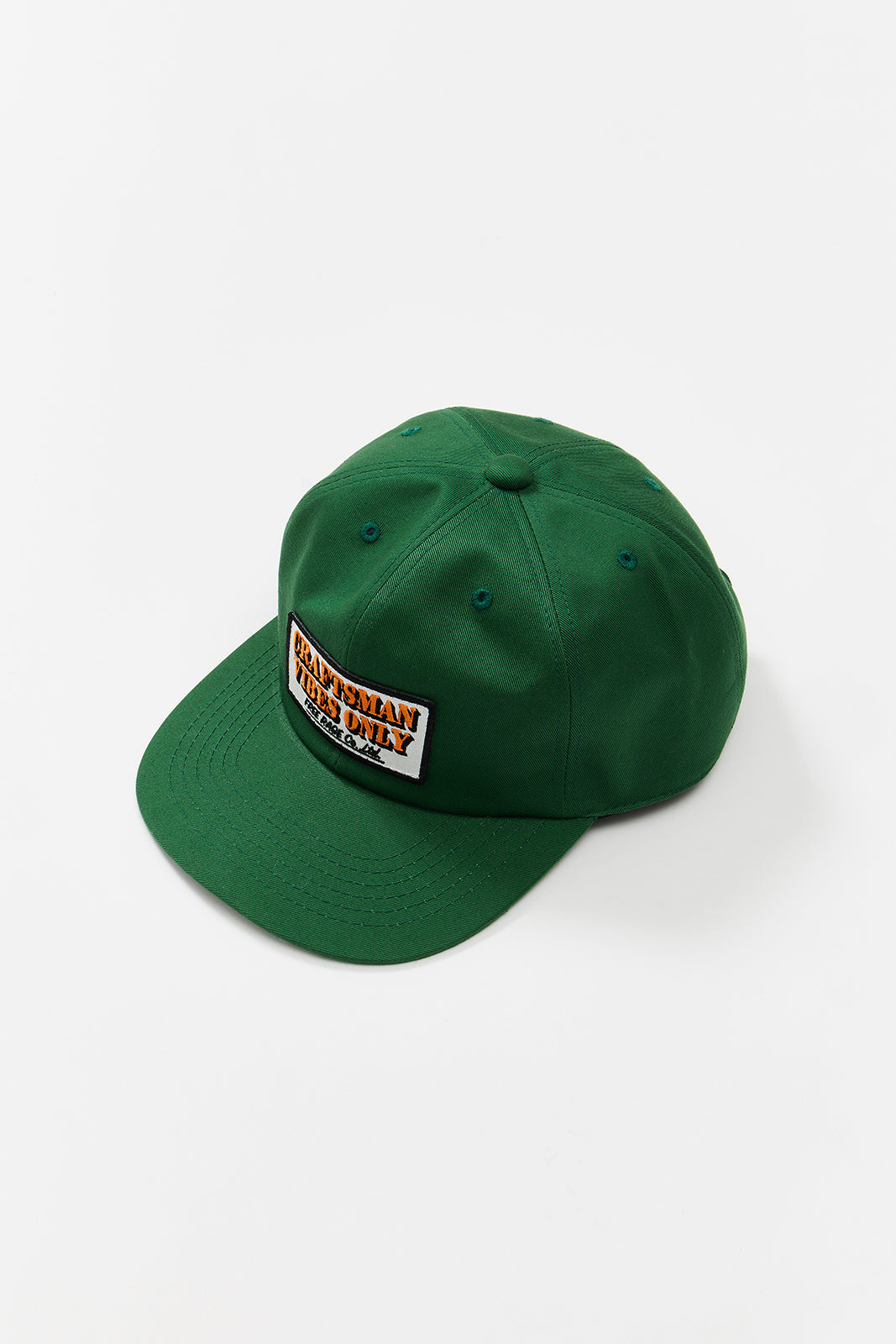&quot;CRAFTSMAN VIBES ONLY&quot; 6パネルキャップ