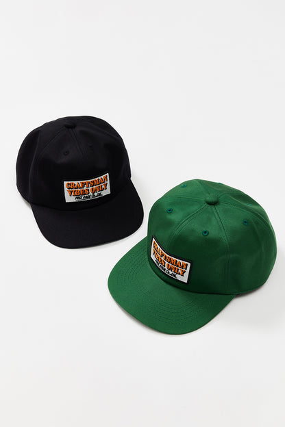 &quot;CRAFTSMAN VIBES ONLY&quot; 6パネルキャップ