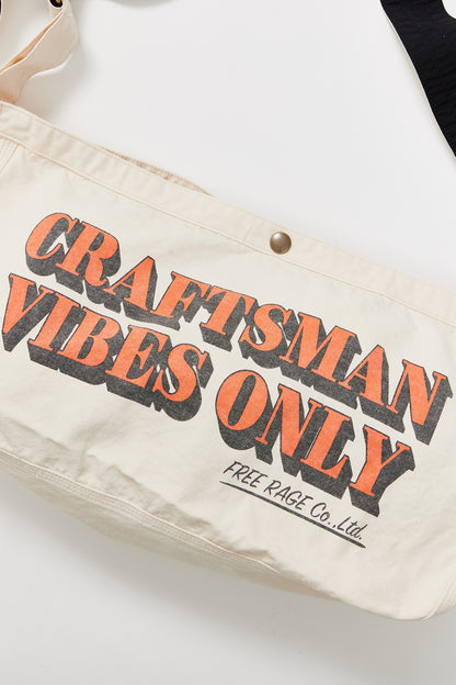 【予約商品】&quot;CRAFTSMAN VIBES ONLY&quot; ニュースペーパーバッグ