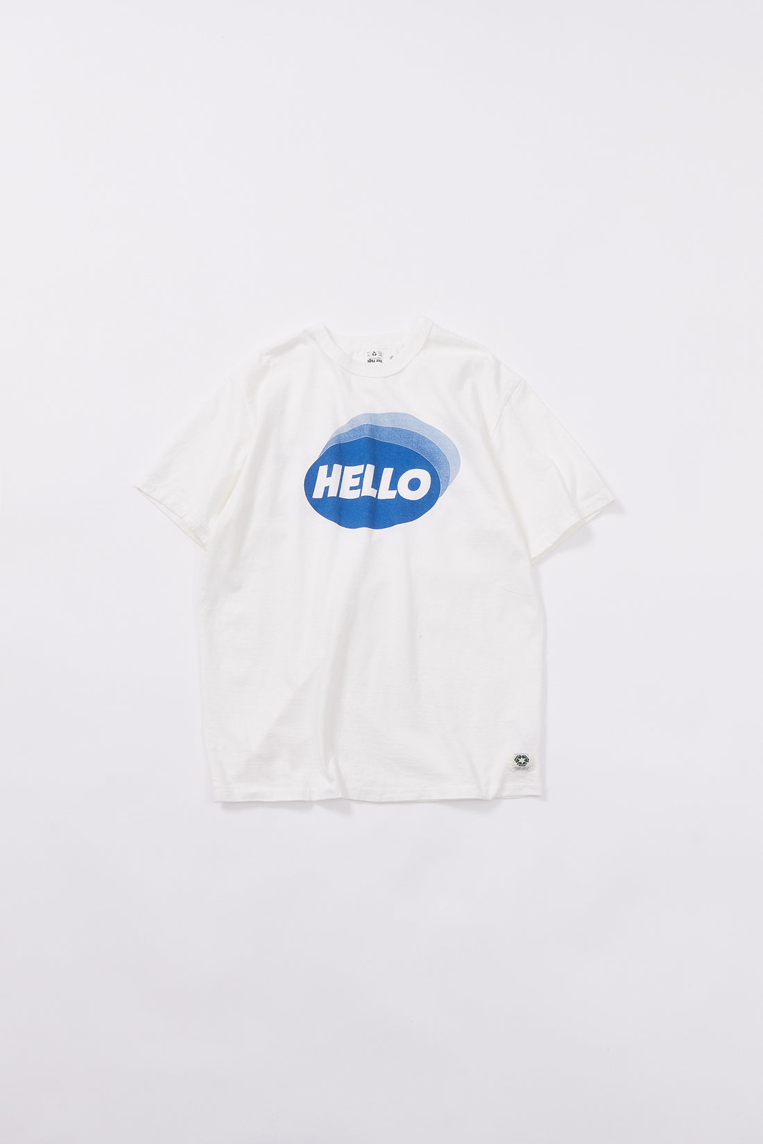 &quot;HELLO&quot; リサイクルコットンTee