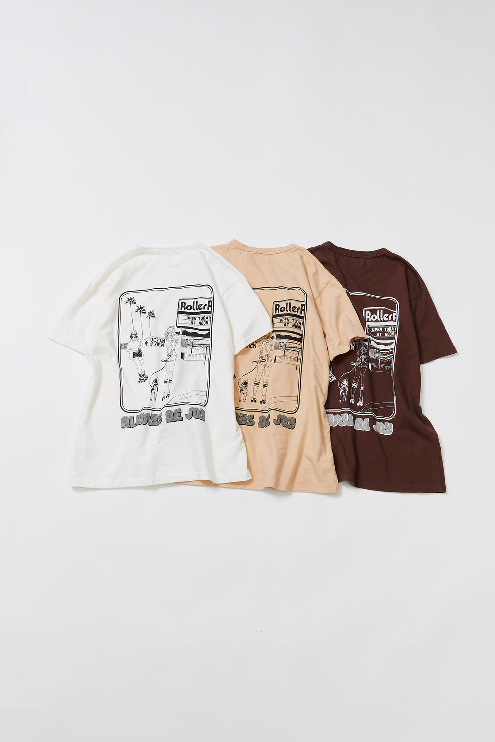 "ALWAYS BE JOY" リサイクルコットンTee