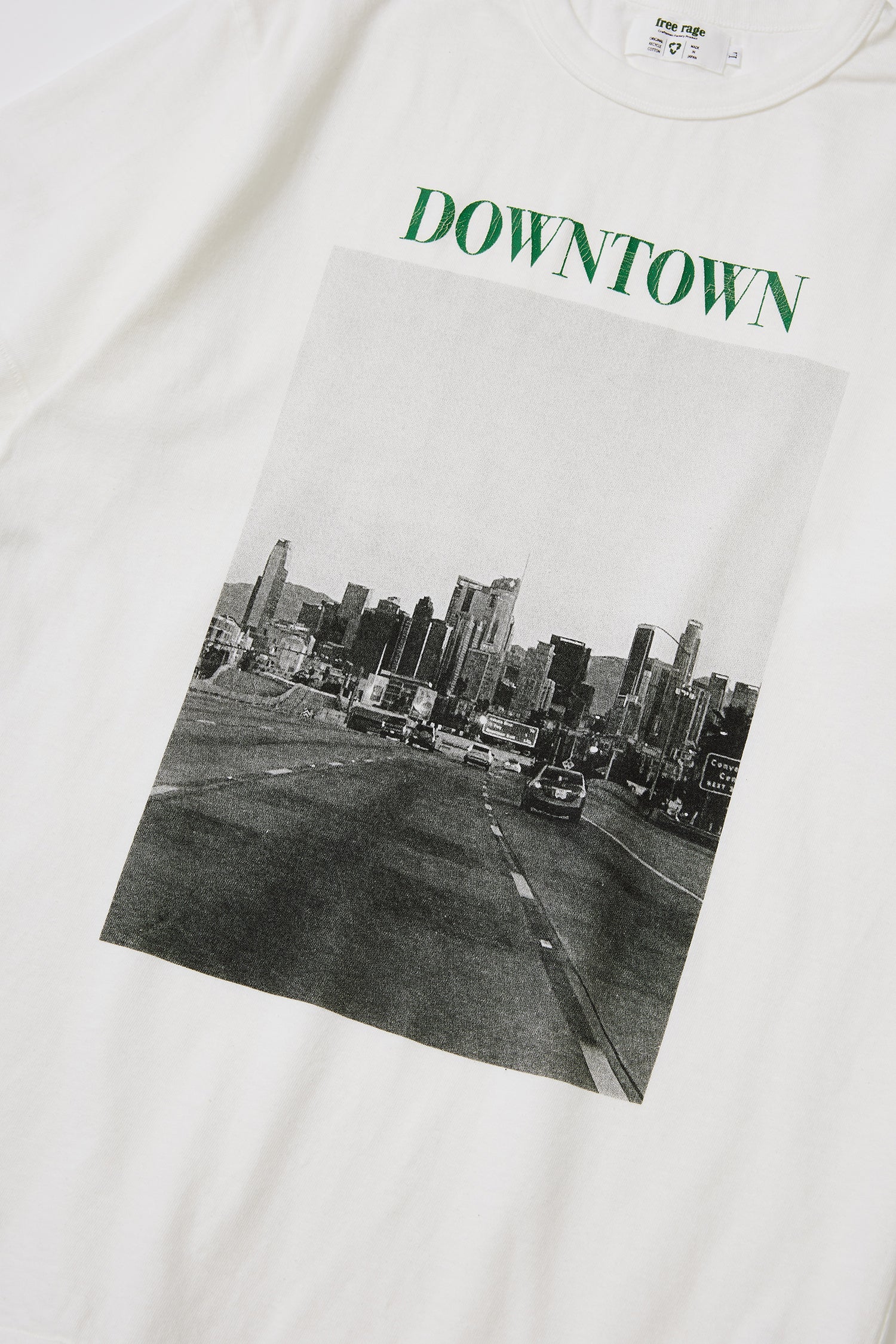 &quot;DOWNTOWN&quot; リサイクルコットンTee