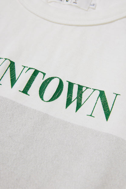 &quot;DOWNTOWN&quot; リサイクルコットンTee