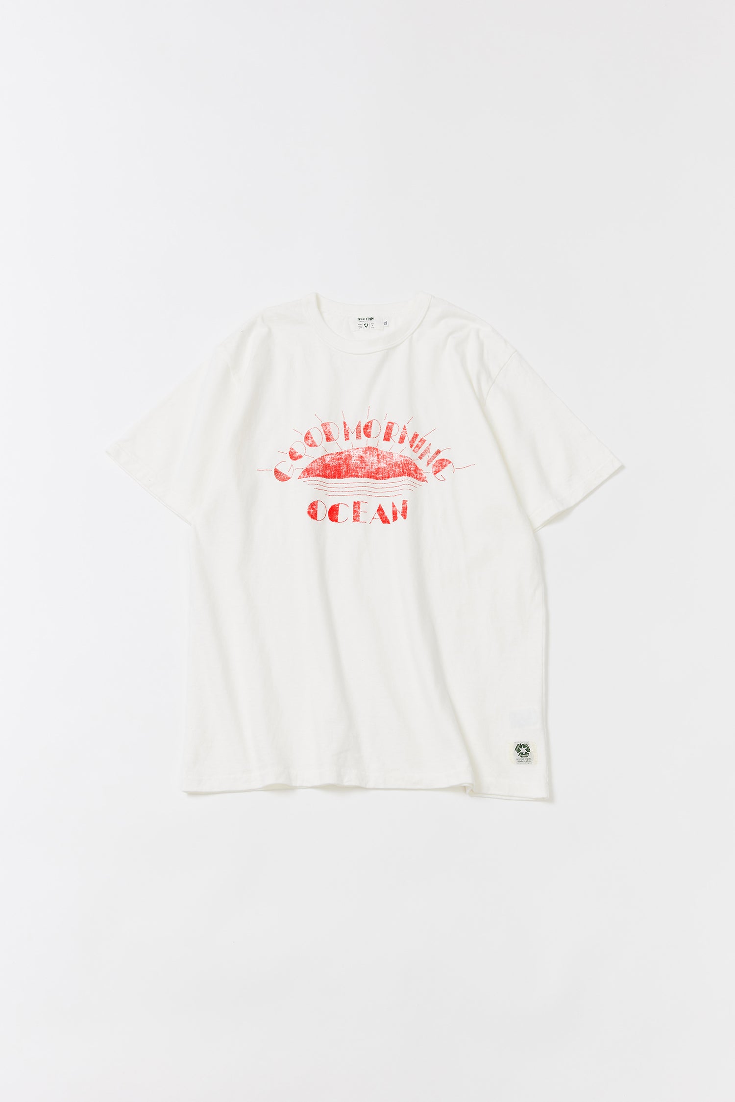 &quot;MORNING&quot; リサイクルコットンTee