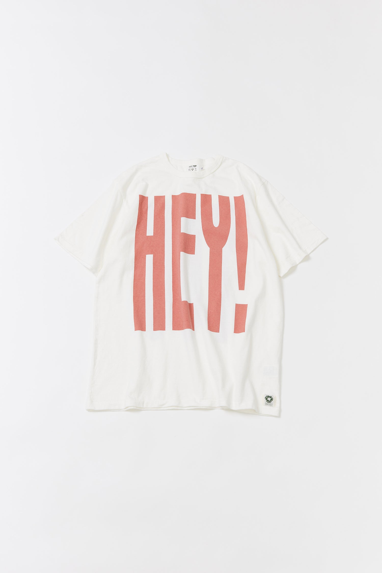 &quot;HEY! YOU&quot; リサイクルコットンTee