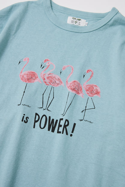 &quot;Love is Power&quot; リサイクルコットンTee