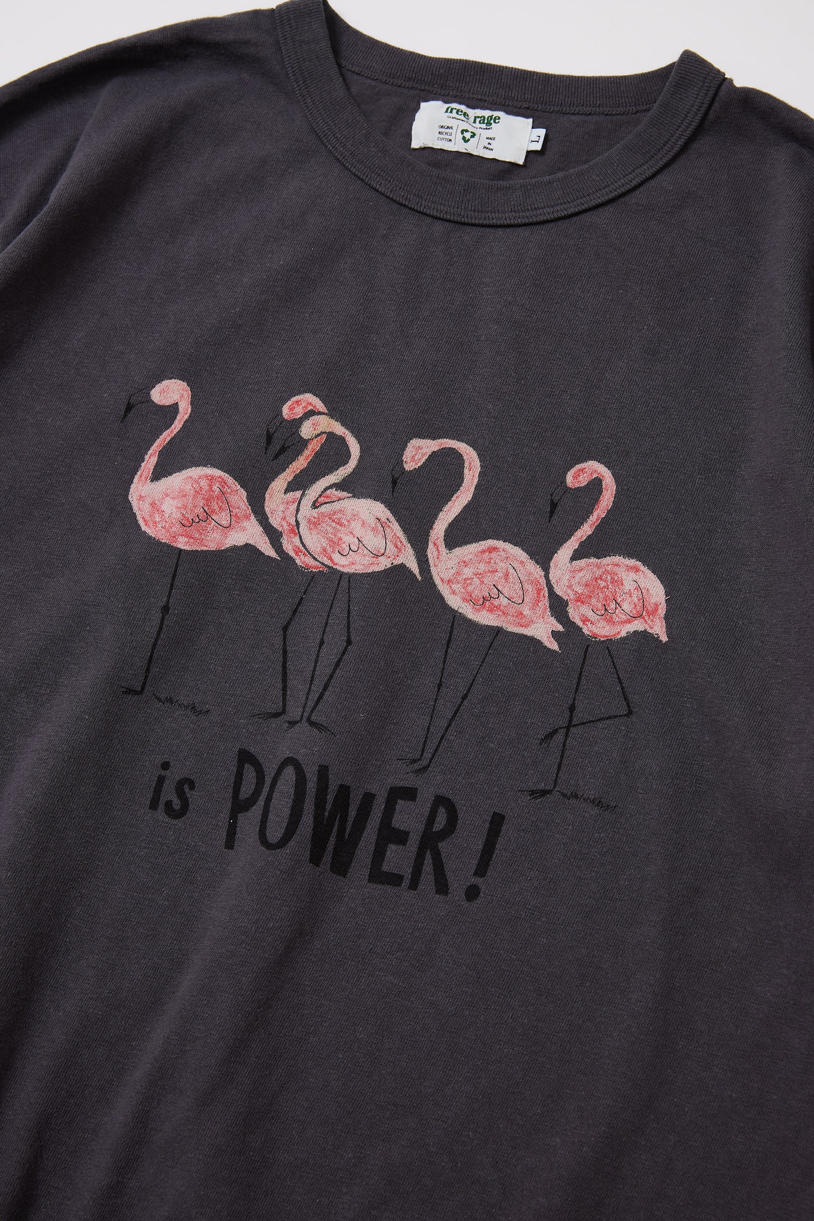 &quot;Love is Power&quot; リサイクルコットンTee